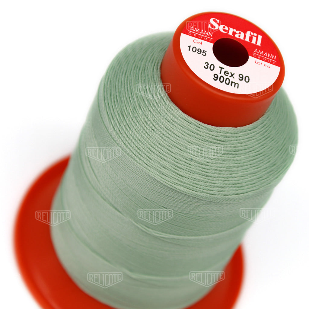 Yellows/Greens Serafil Thread 30 (TEX 90) 1095 - Relicate Leather Automotive Interior Upholstery