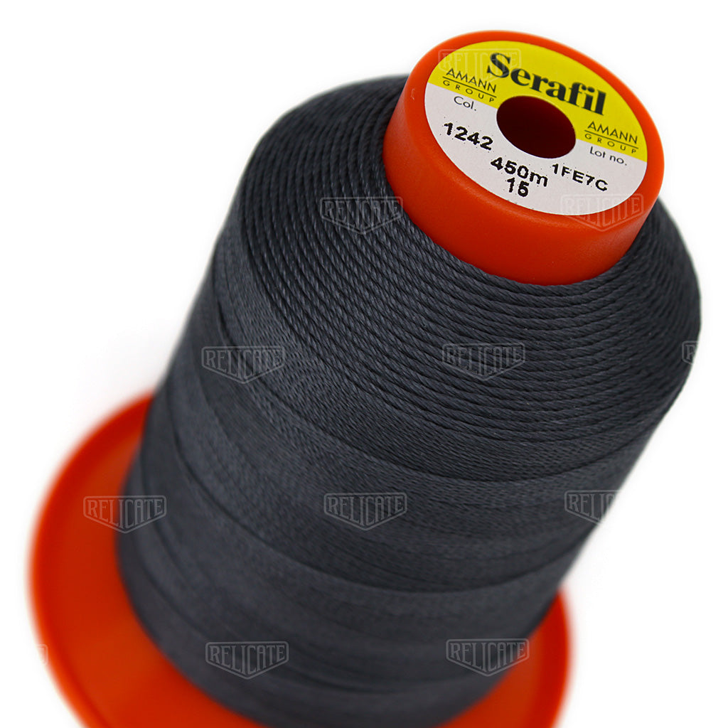 Blues/Purples Serafil Thread 15 (TEX 210) 1242 - Relicate Leather Automotive Interior Upholstery