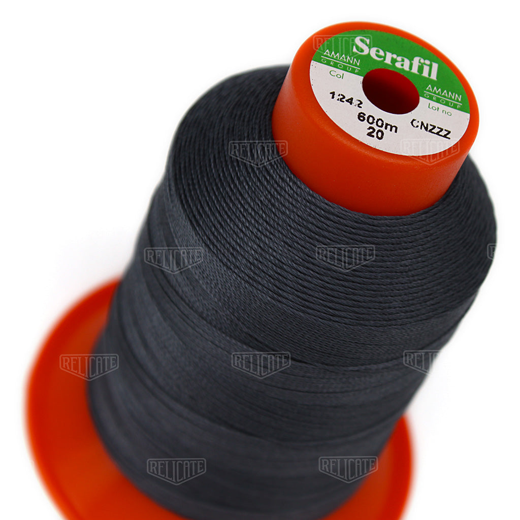 Blues/Purples Serafil Thread 20 (TEX 135) 1242 - Relicate Leather Automotive Interior Upholstery