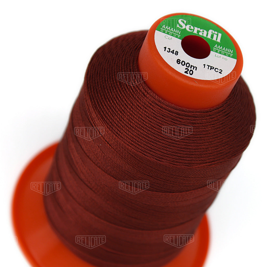 Pinks/Reds/Oranges Serafil Thread 20 (TEX 135) 1348 - Relicate Leather Automotive Interior Upholstery