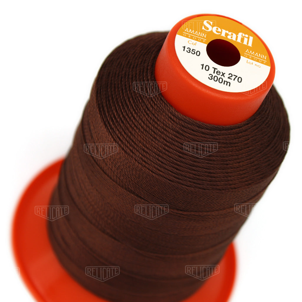 Pinks/Reds/Oranges Serafil Thread 10 (TEX 270) 1350 - Relicate Leather Automotive Interior Upholstery