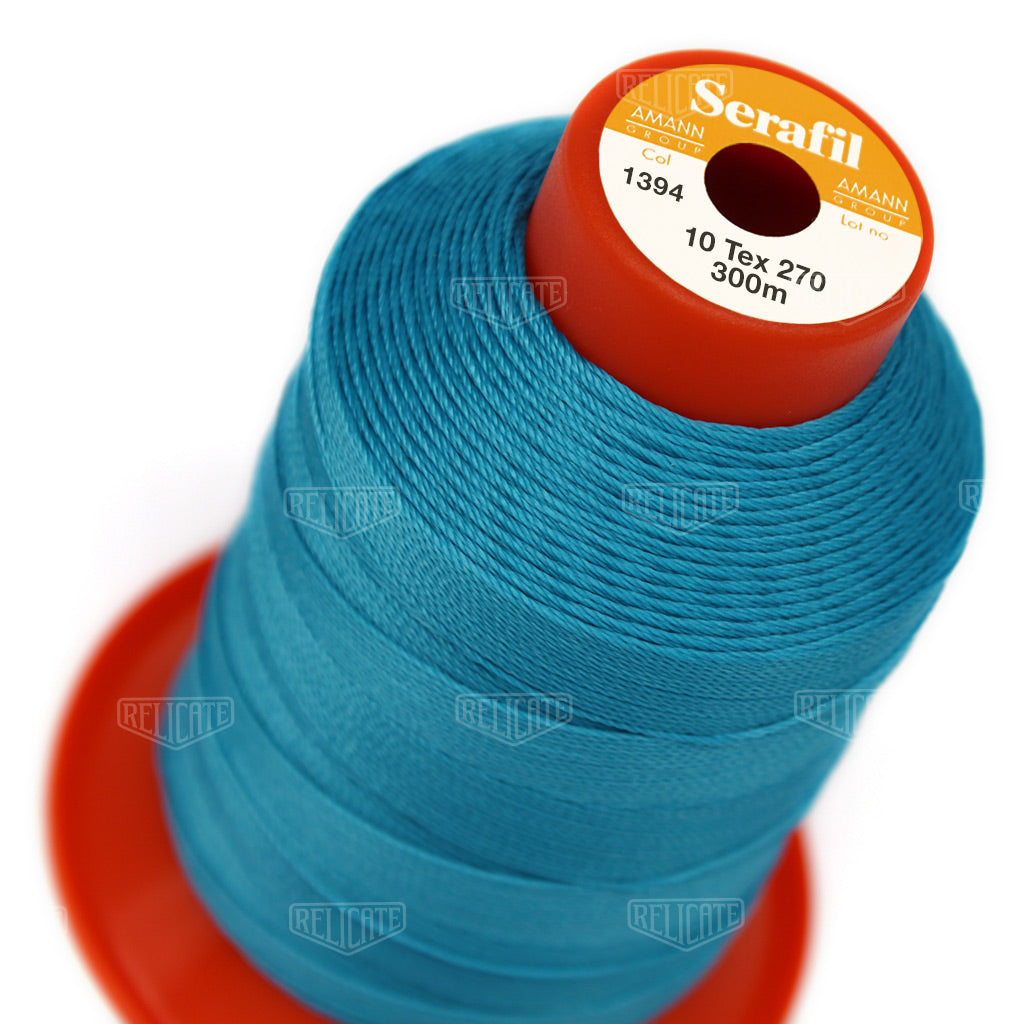 Blues/Purples Serafil Thread 10 (TEX 270) 1394 - Relicate Leather Automotive Interior Upholstery