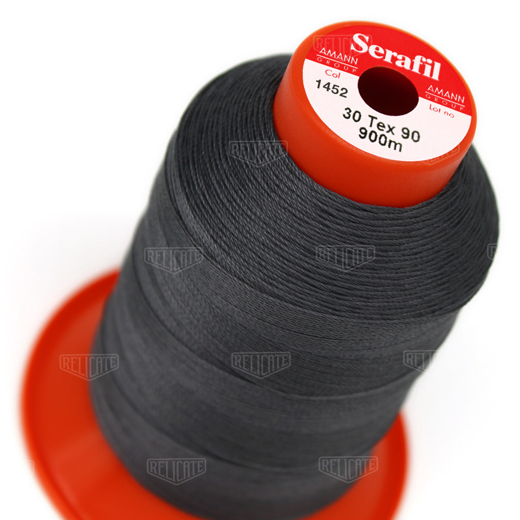 Blues/Purples Serafil Thread 30 (TEX 90) 1452 - Relicate Leather Automotive Interior Upholstery