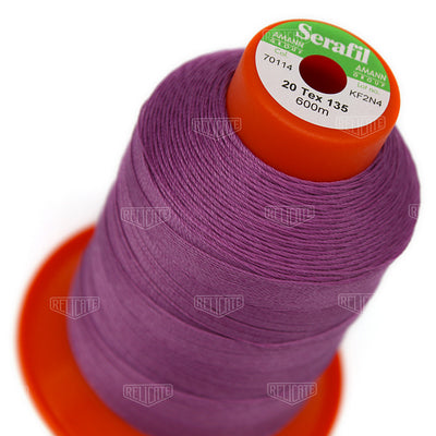 Blues/Purples Serafil Thread 20 (TEX 135) 70114 - Relicate Leather Automotive Interior Upholstery