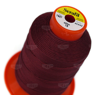Pinks/Reds/Oranges Serafil Thread 15 (TEX 210) 7997 - Relicate Leather Automotive Interior Upholstery