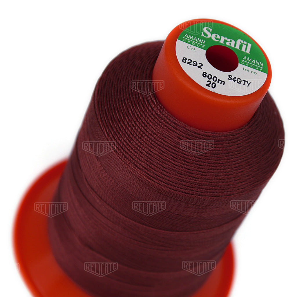 Pinks/Reds/Oranges Serafil Thread 20 (TEX 135) 8292 - Relicate Leather Automotive Interior Upholstery