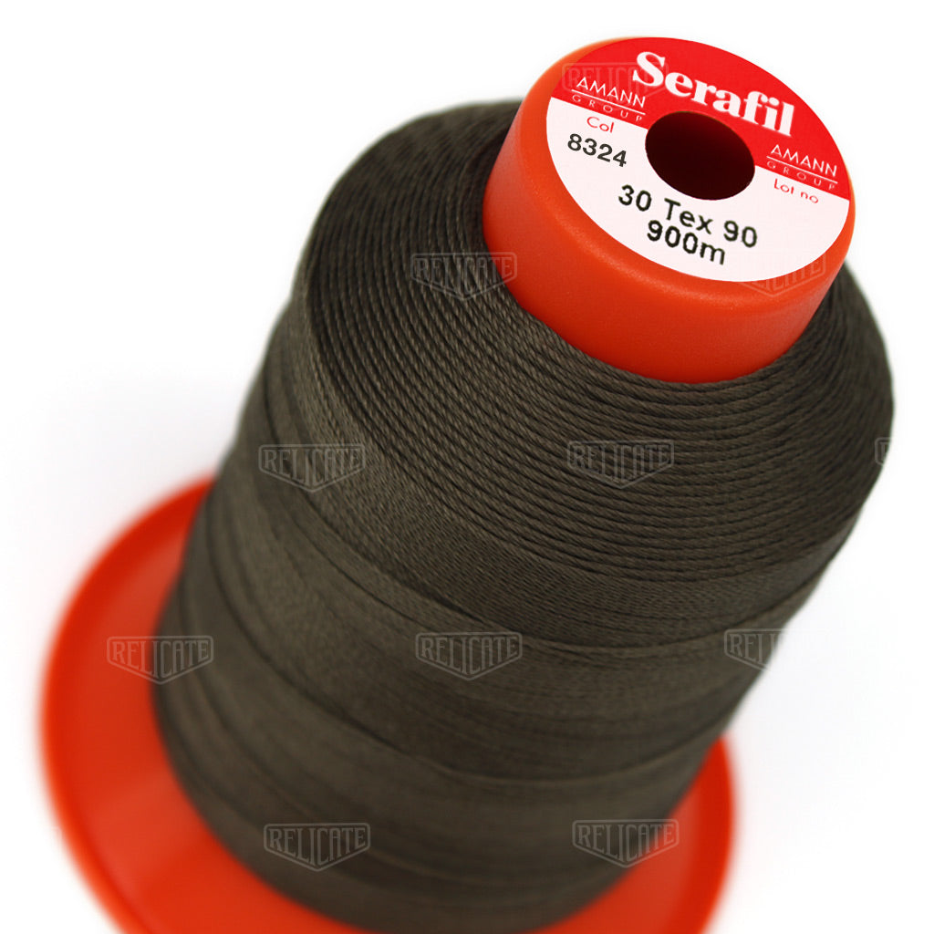 Yellows/Greens Serafil Thread 30 (TEX 90) 8324 - Relicate Leather Automotive Interior Upholstery