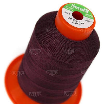 Blues/Purples Serafil Thread 20 (TEX 135) 8834 - Relicate Leather Automotive Interior Upholstery