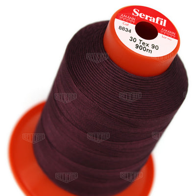 Blues/Purples Serafil Thread 30 (TEX 90) 8834 - Relicate Leather Automotive Interior Upholstery