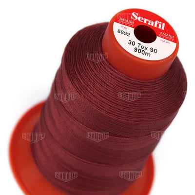 Pinks/Reds/Oranges Serafil Thread 30 (TEX 90) 8852 - Relicate Leather Automotive Interior Upholstery