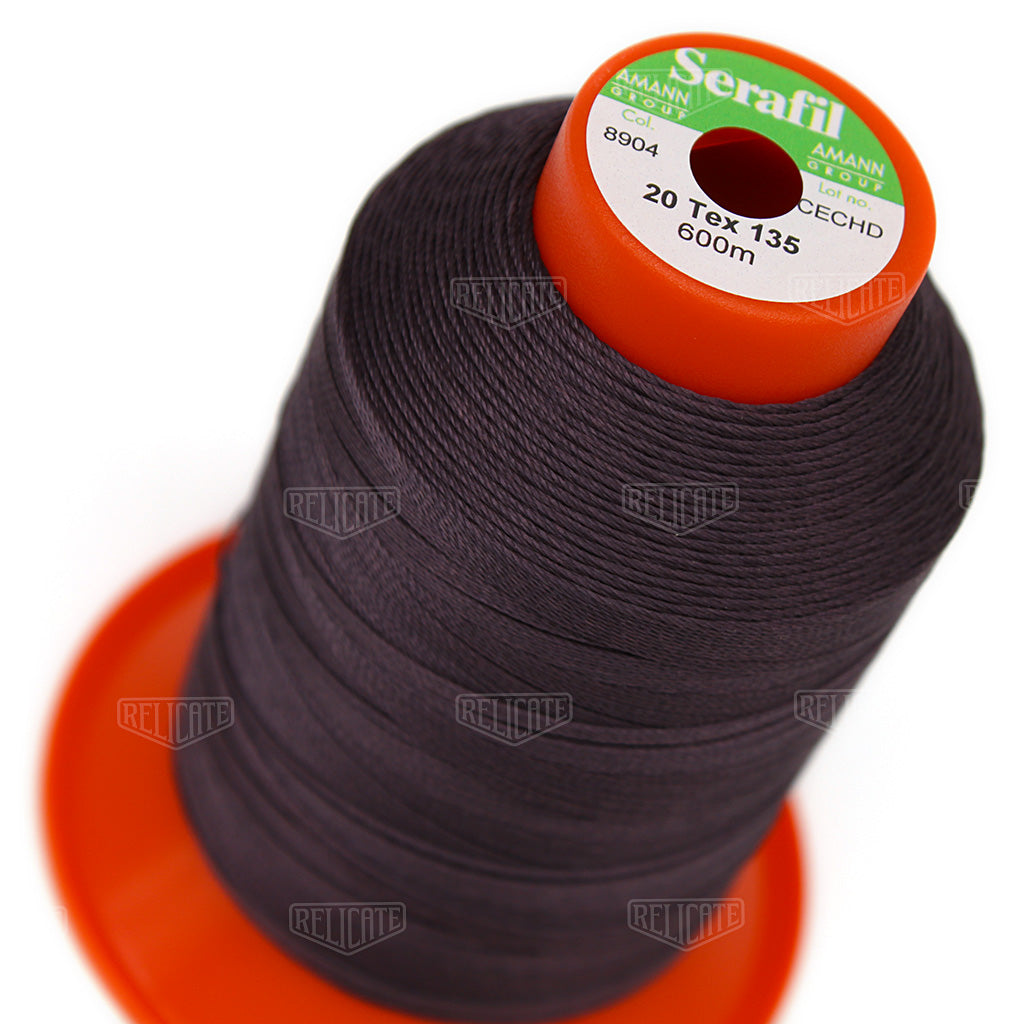 Blues/Purples Serafil Thread 20 (TEX 135) 8904 - Relicate Leather Automotive Interior Upholstery