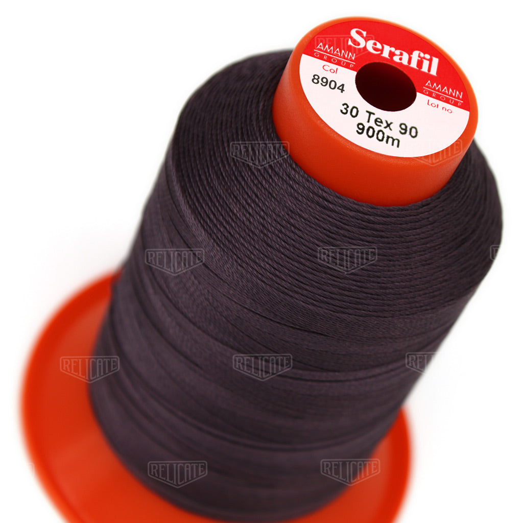 Blues/Purples Serafil Thread 30 (TEX 90) 8904 - Relicate Leather Automotive Interior Upholstery