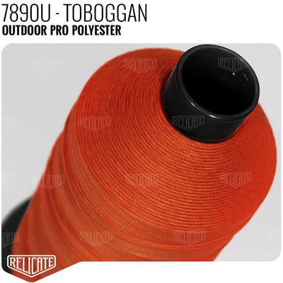 Outdoor PRO Polyester Thread - SIZE 20 (TEX 135) Toboggan - 7890U - Size 20 (TEX 135) - 1LB - Relicate Leather Automotive Interior Upholstery