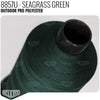 Outdoor PRO Polyester Thread - SIZE 20 (TEX 135) Seagrass Green - 8857U - Size 20 (TEX 135) - 1LB - Relicate Leather Automotive Interior Upholstery