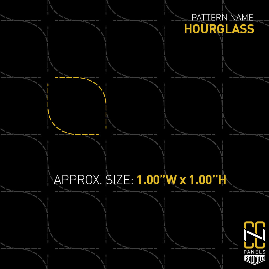 Aston Martin Vanquish Hourglass CNC Stitched Panel  - Relicate Leather Automotive Interior Upholstery