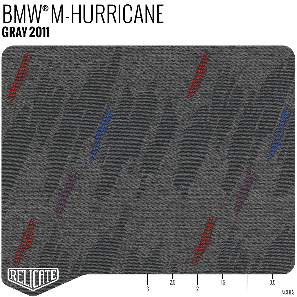 M HURRICANE FABRIC - GRAY Product / Gray - Relicate Leather Automotive Interior Upholstery
