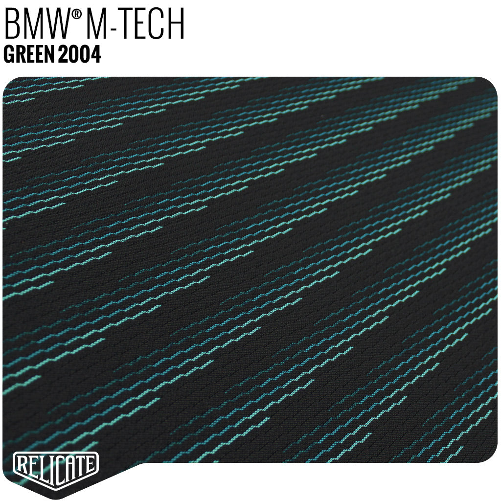 M TECH FABRIC - GREEN Product / Green - Relicate Leather Automotive Interior Upholstery