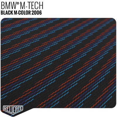 M TECH FABRIC - BLACK M-COLOR  - Relicate Leather Automotive Interior Upholstery