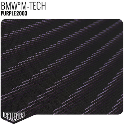 M TECH FABRIC - PURPLE  - Relicate Leather Automotive Interior Upholstery