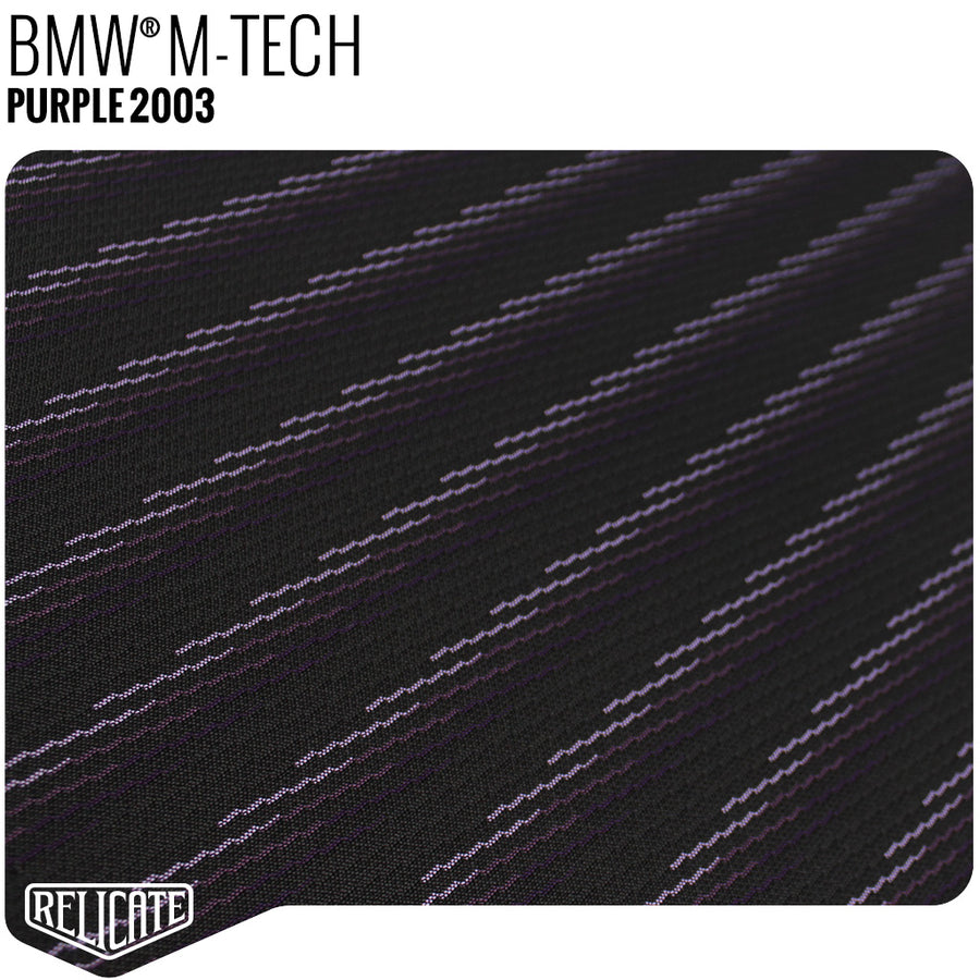 M TECH FABRIC - PURPLE Product / Purple - Relicate Leather Automotive Interior Upholstery