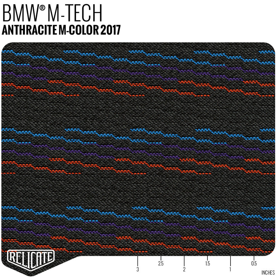 M TECH FABRIC - ANTHRACITE M-COLOR Product / Anthracite M Color - Relicate Leather Automotive Interior Upholstery