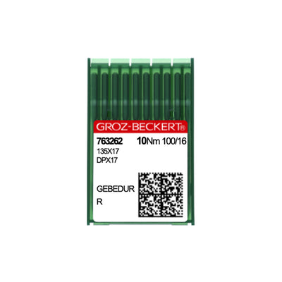 Groz-Beckert 135x17 Titanium Nitrate Needles Size 16 (Nm 100) - 763262 / 10 Pack - Relicate Leather Automotive Interior Upholstery
