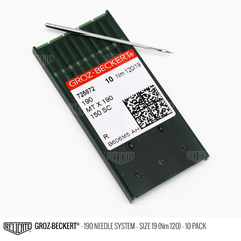 Groz-Beckert 190 Chromium Needles - Relicate