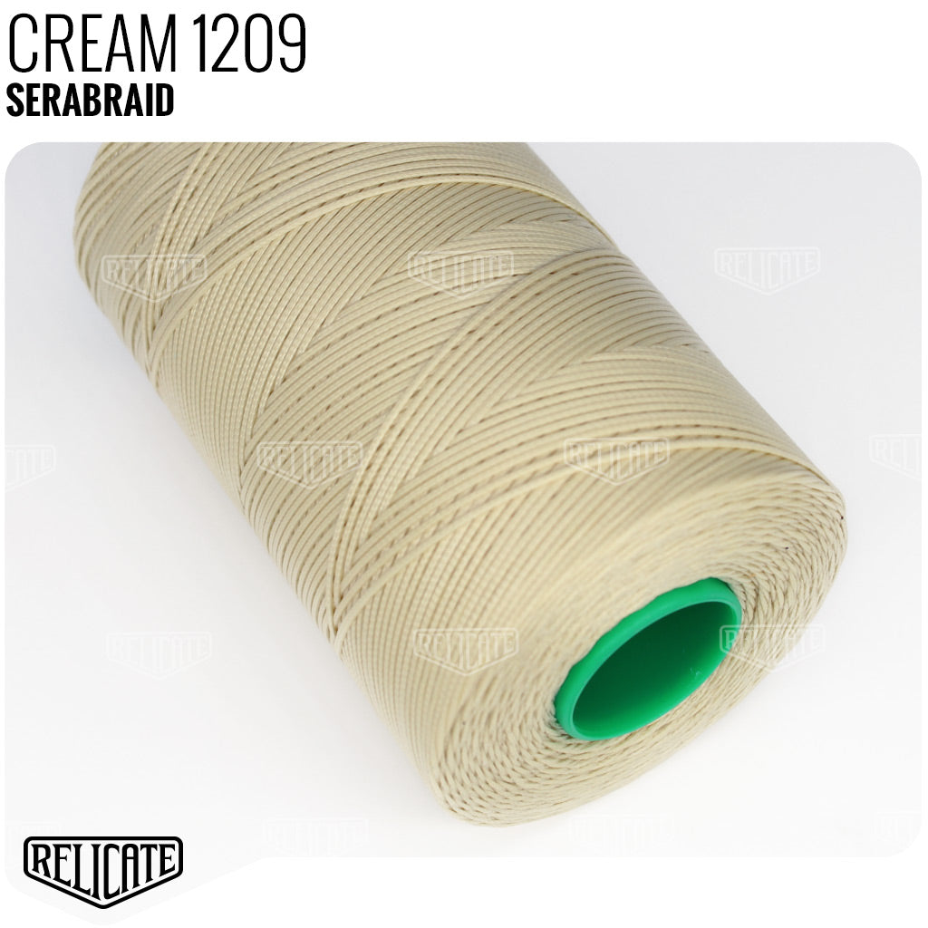 Serabraid Waxed Thread 1209 - Relicate Leather Automotive Interior Upholstery
