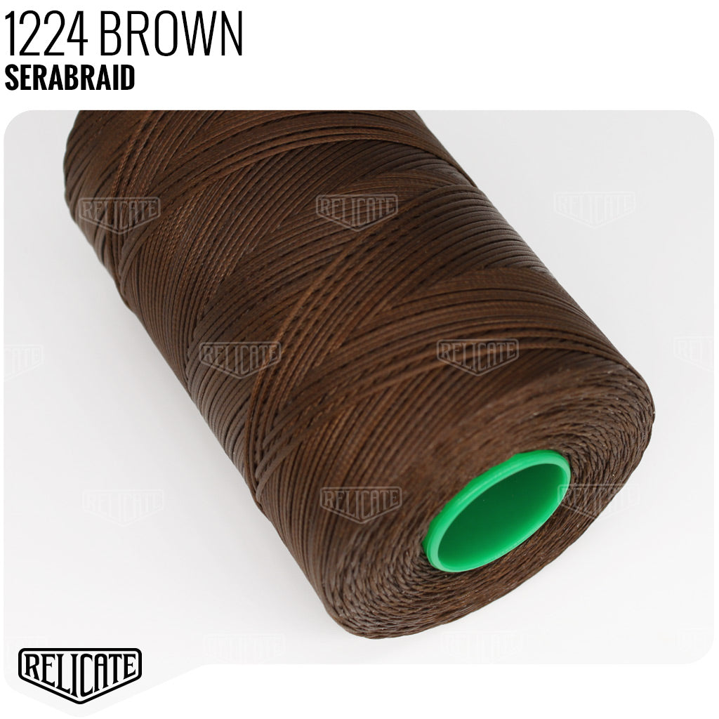 Serabraid Waxed Thread 1224 - Relicate Leather Automotive Interior Upholstery