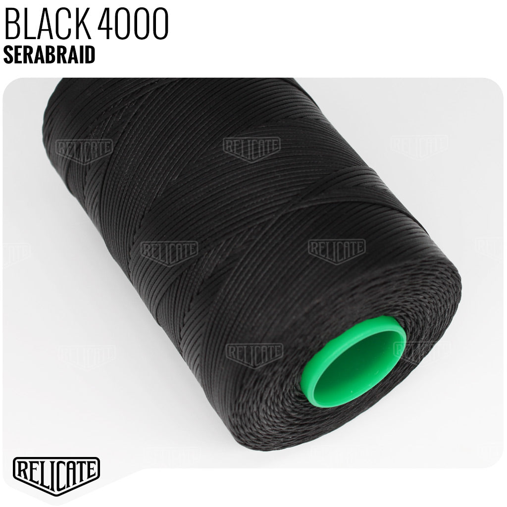 Serabraid Waxed Thread 4000 - Relicate Leather Automotive Interior Upholstery