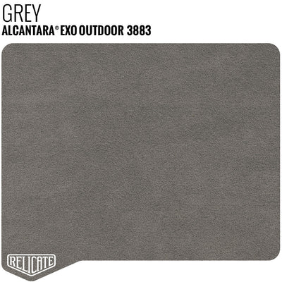 Alcantara by the Linear Foot 3883 Light Grey - EXO / Linear Foot - Relicate Leather Automotive Interior Upholstery