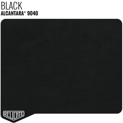 Alcantara Cover - Seating 9040 Black - Cover / Product - Relicate Leather Automotive Interior Upholstery