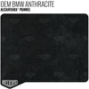 Alcantara Pannel - BMW Anthracite YARDAGE - Relicate Leather Automotive Interior Upholstery
