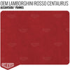 Alcantara Pannel - Lamborghini Rosso Centaurus  - Relicate Leather Automotive Interior Upholstery