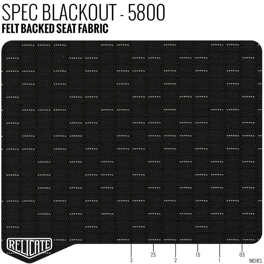 SPEC SERIES BLACKOUT FABRIC - 5800 Product - Relicate Leather Automotive Interior Upholstery
