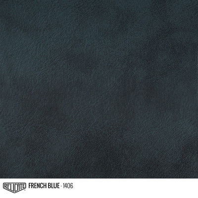 Classic Antiqued Leather French Blue - 1406 / Hide(s) - Relicate Leather Automotive Interior Upholstery