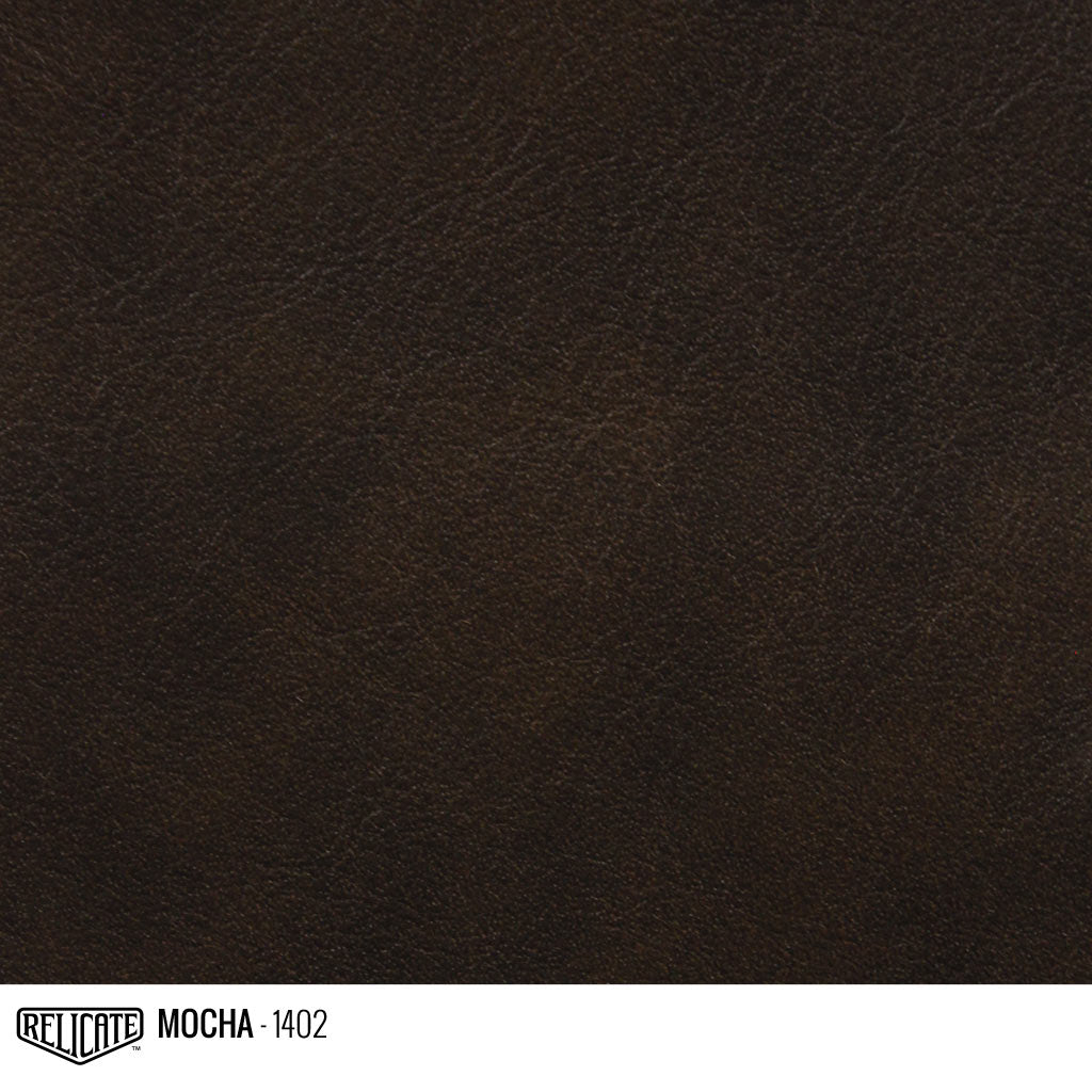 Classic Antiqued Leather Mocha - 1402 / Hide(s) - Relicate Leather Automotive Interior Upholstery