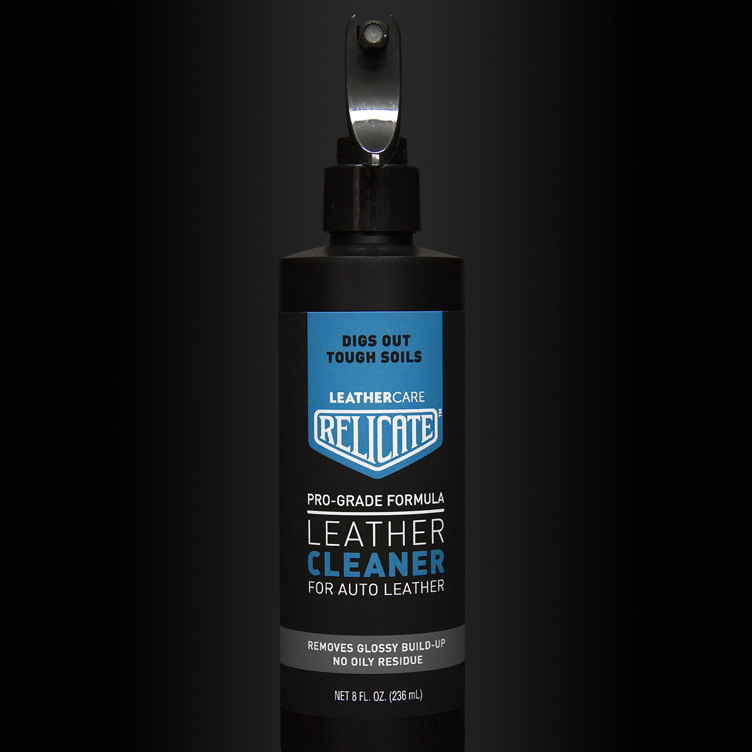 Relicate Leather & Vinyl Cleaner 8oz Bottle - Relicate Leather Automotive Interior Upholstery