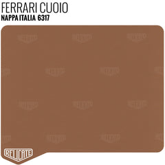 Ferrari レザーカバー ブラウン Relicate_Leather_Nappa_Italia_