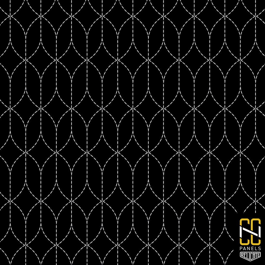 Woven Revolution CNC Stitched Panel  - Relicate Leather Automotive Interior Upholstery