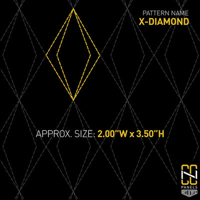 X-Diamond  - Relicate Leather Automotive Interior Upholstery