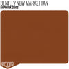 NappaTek Synthetic by the Linear Foot Bentley New Market Tan 2502 - Linear Foot - Relicate Leather Automotive Interior Upholstery