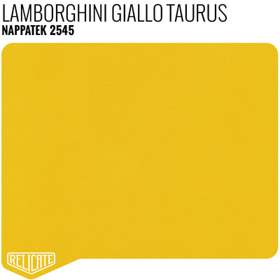 NappaTek Synthetic by the Linear Foot Lamborghini Giallo Taurus 2545 - Linear Foot - Relicate Leather Automotive Interior Upholstery