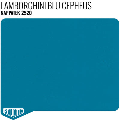 NappaTek™ Synthetic Product / Lamborghini Blu Cepheus - 2520 - Relicate Leather Automotive Interior Upholstery