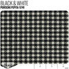 Porsche Pepita Houndstooth Seat Fabric - Black & White Product / Black & White - Relicate Leather Automotive Interior Upholstery