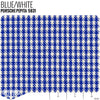 Houndstooth and Pepita by the Linear Foot Pepita - Blue/White 5831 - Linear Foot - Relicate Leather Automotive Interior Upholstery