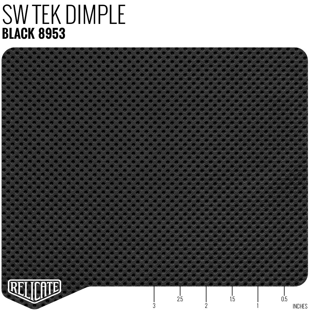 SW TEK Steering Wheel Leather - Dimple Product / 1/4 Hide - Relicate Leather Automotive Interior Upholstery