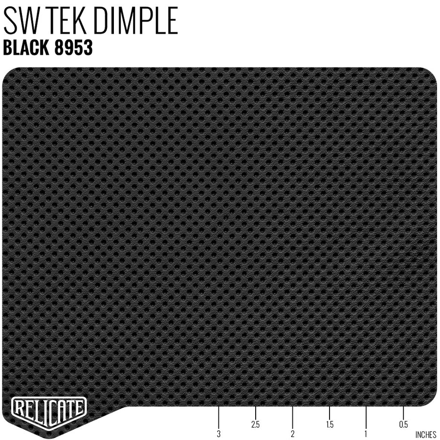 SW TEK Steering Wheel Leather - Dimple Product / 1/4 Hide - Relicate Leather Automotive Interior Upholstery
