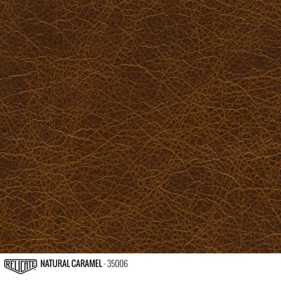 Satin Distressed Leather Hide(s) / Natural Caramel 35006 / Full Hide - Relicate Leather Automotive Interior Upholstery