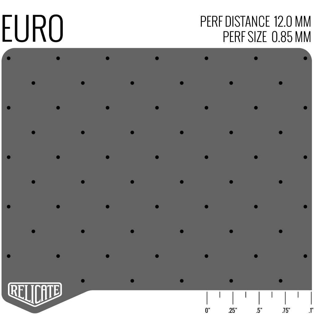 PERFORATION ADD-ON SERVICE EURO / Textile (per yard) - Relicate Leather Automotive Interior Upholstery